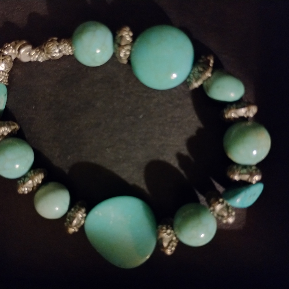 Turquoise Beaded Bracelet